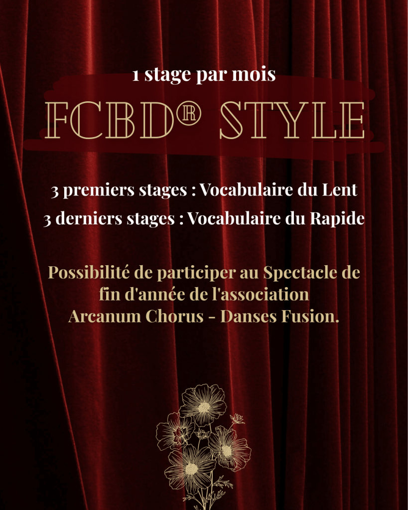 3 premiers stages: Vocabulaire du Lent, 3 derniers stages: Vocabulaire du Rapide