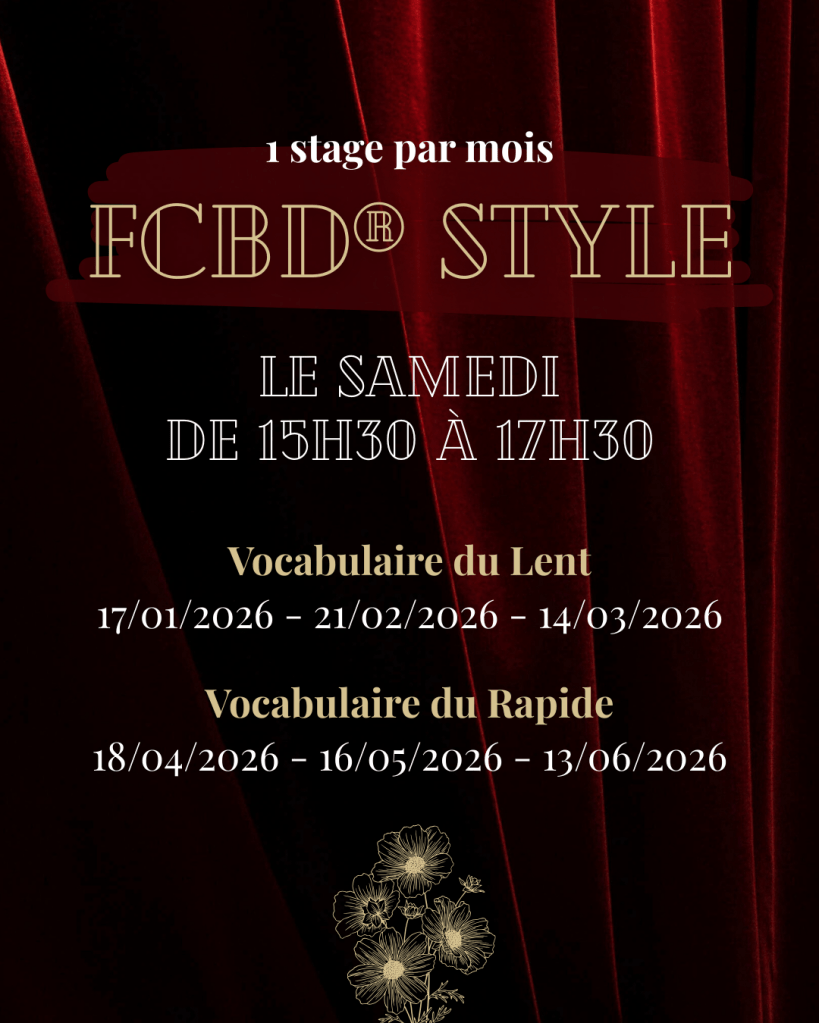 Le samedi de 15h30 à 17h30. Vocabulaire du Lent: 17/01/2026, 21/02/2026, 14/03/2026. Vocabulaire du Rapide: 18/04/2026, 16/05/2026, 13/06/2026.